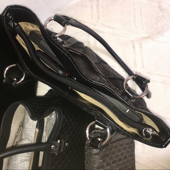 Large roomy practical logo shoulder satchel tote - Picture 8 of 8